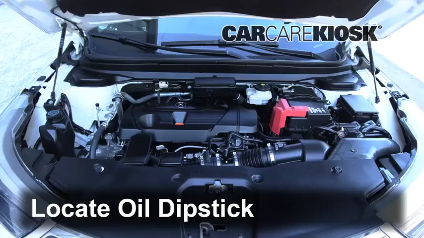 2020 Acura RDX 2.0L 4 Cyl. Turbo Oil Check Oil Level